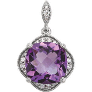 Februarys Birthstone is the Dazzling Amethyst