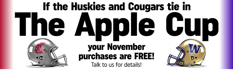 Apple Cup Tie Promo