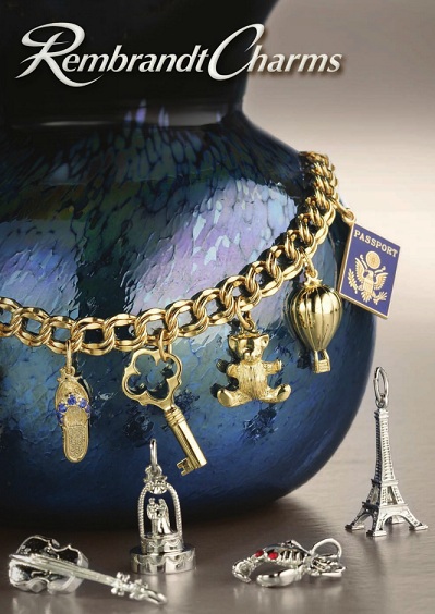 Rembrandt Charms ad with many charms