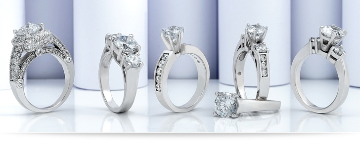 Unique Settings engagement ring banner