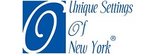 Unique Settings engagement rings jewelry logo