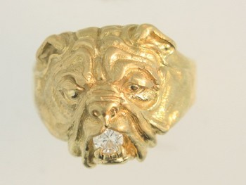 photo number one of Bulldog ring item 9