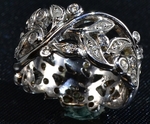 photo of Open Floral Diamond Ring item 10